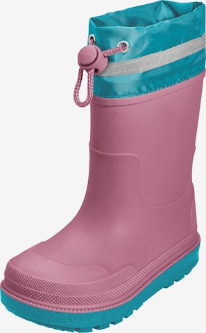 PLAYSHOES Regenlaarzen in Lila: voorkant