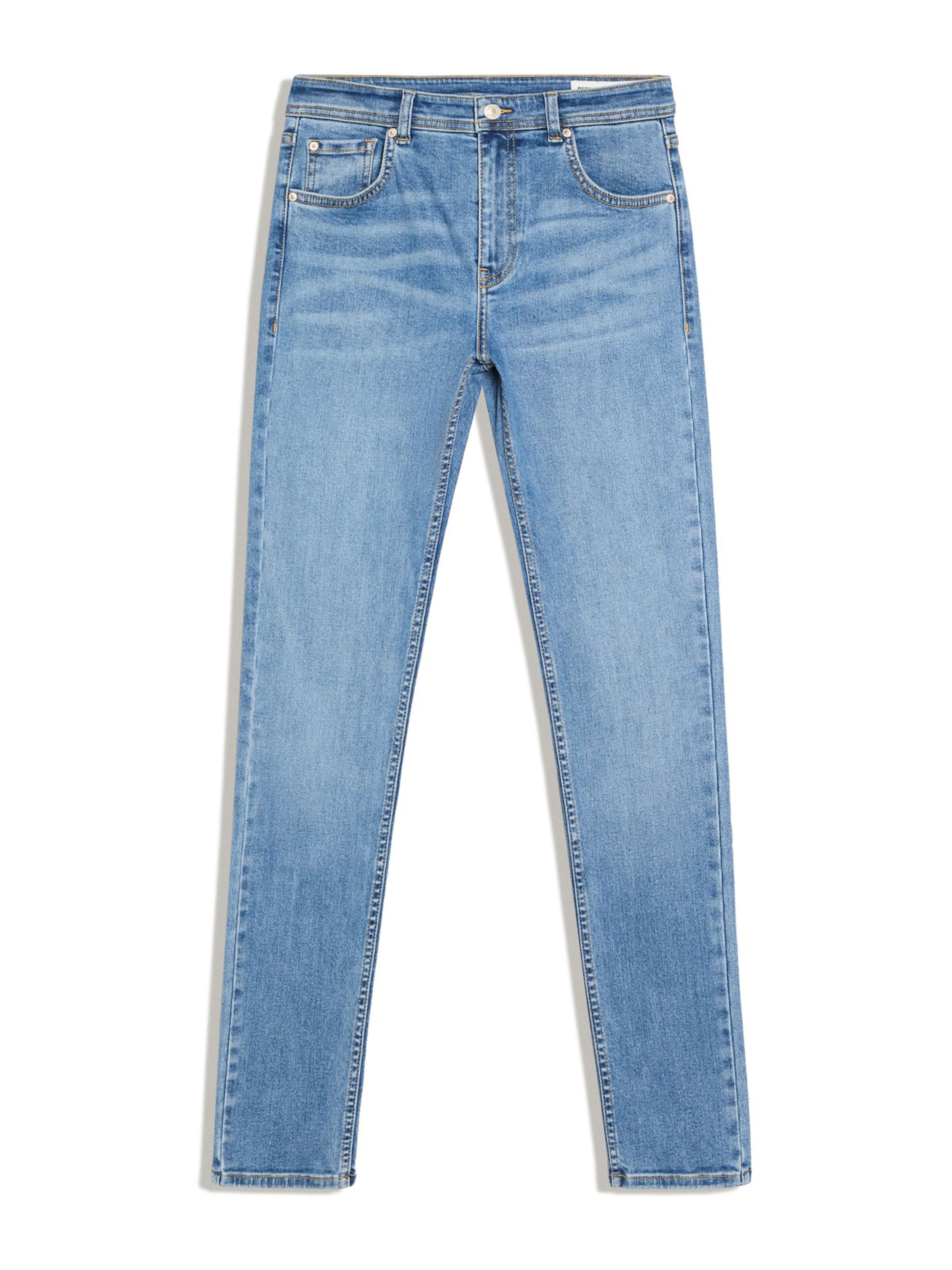 Bershka Skinny Farmer - kék: elől