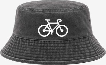 Neverless Hat 'Fahrrad' in Black: front