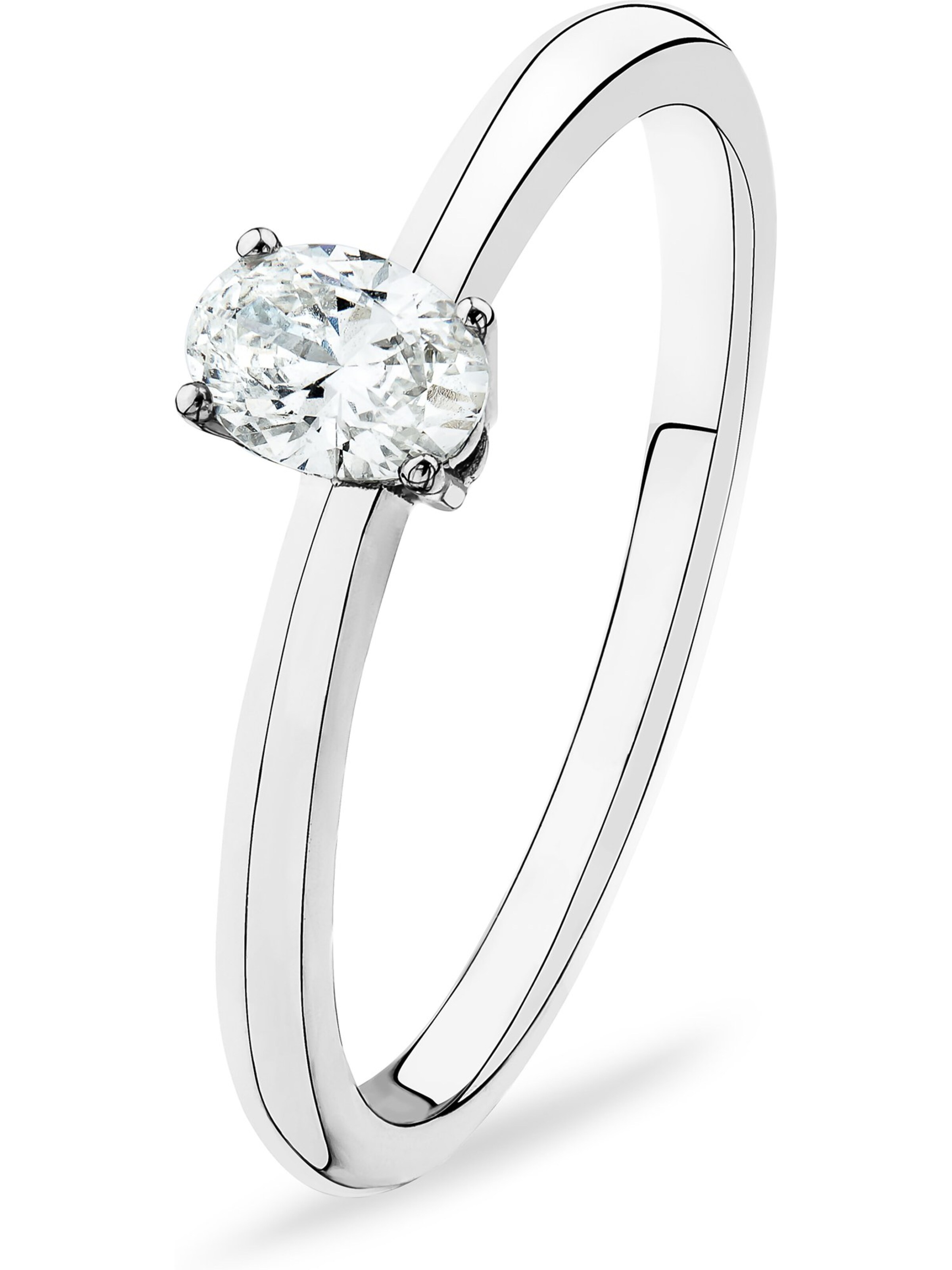 CHRIST Ring in Silver: front