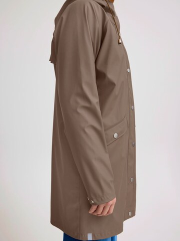 Manteau mi-saison 'Tazi' ICHI en marron