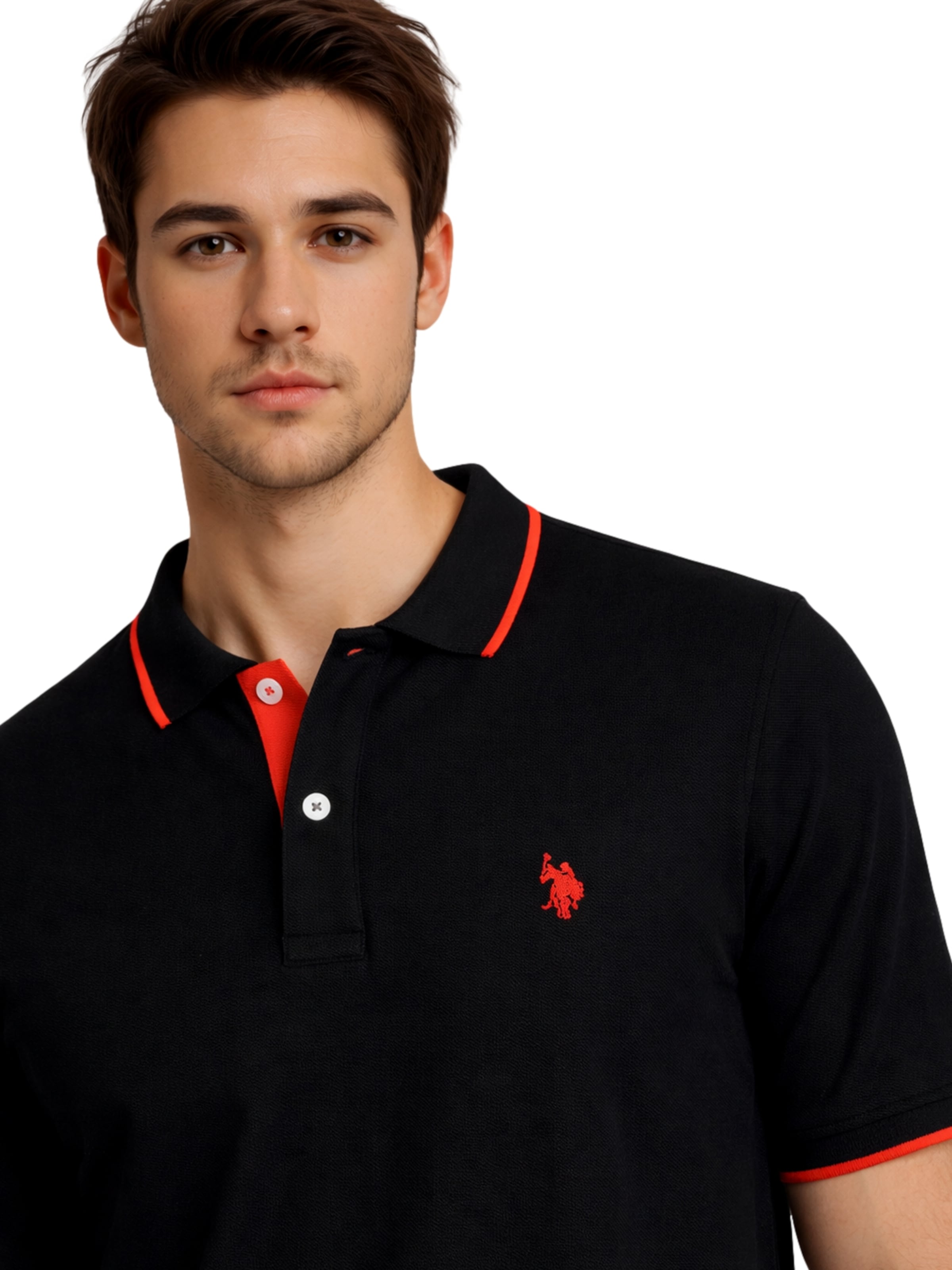 U.S. POLO ASSN. Тениска в черно