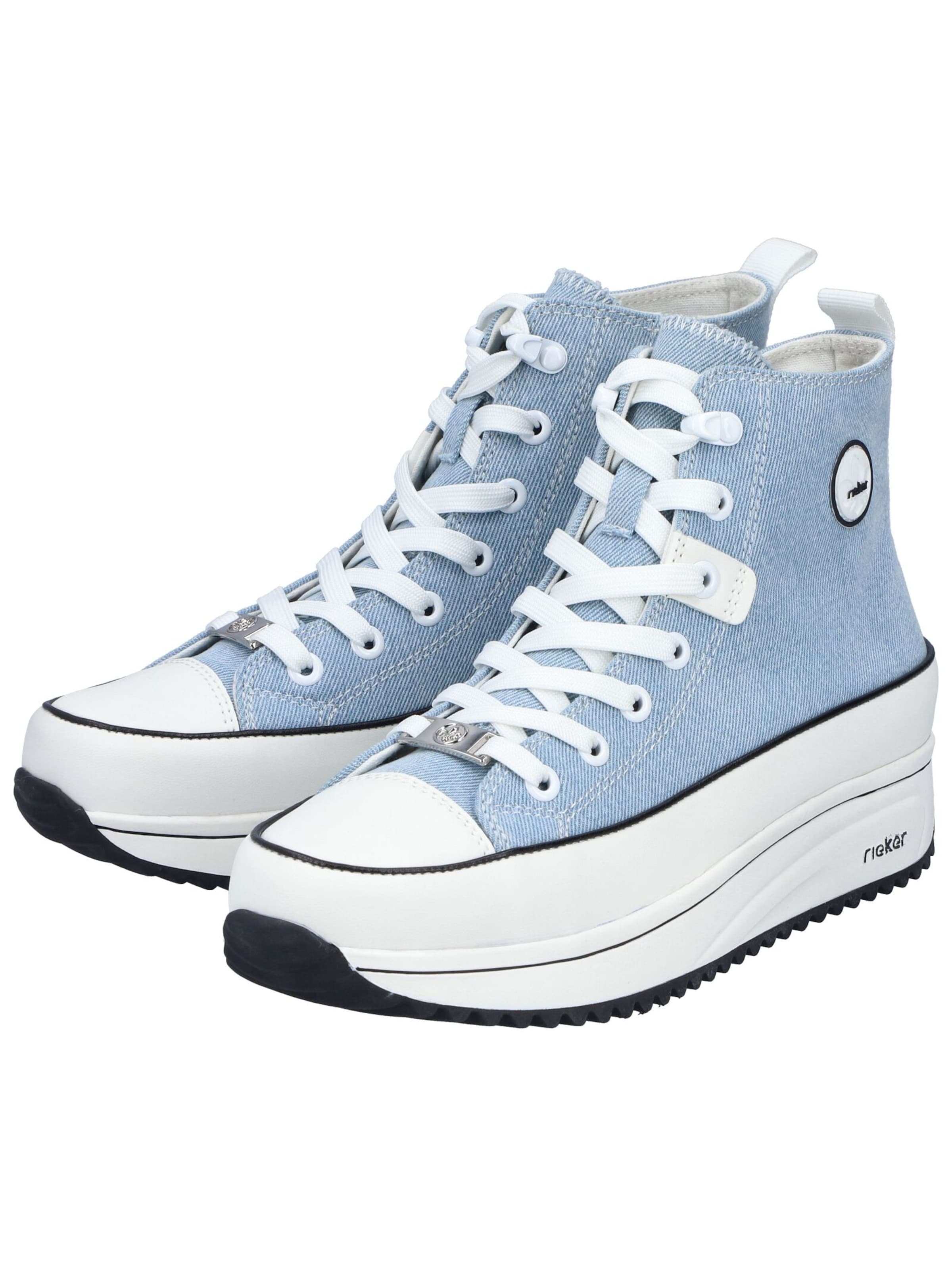Rieker High-Top Sneakers in Blue