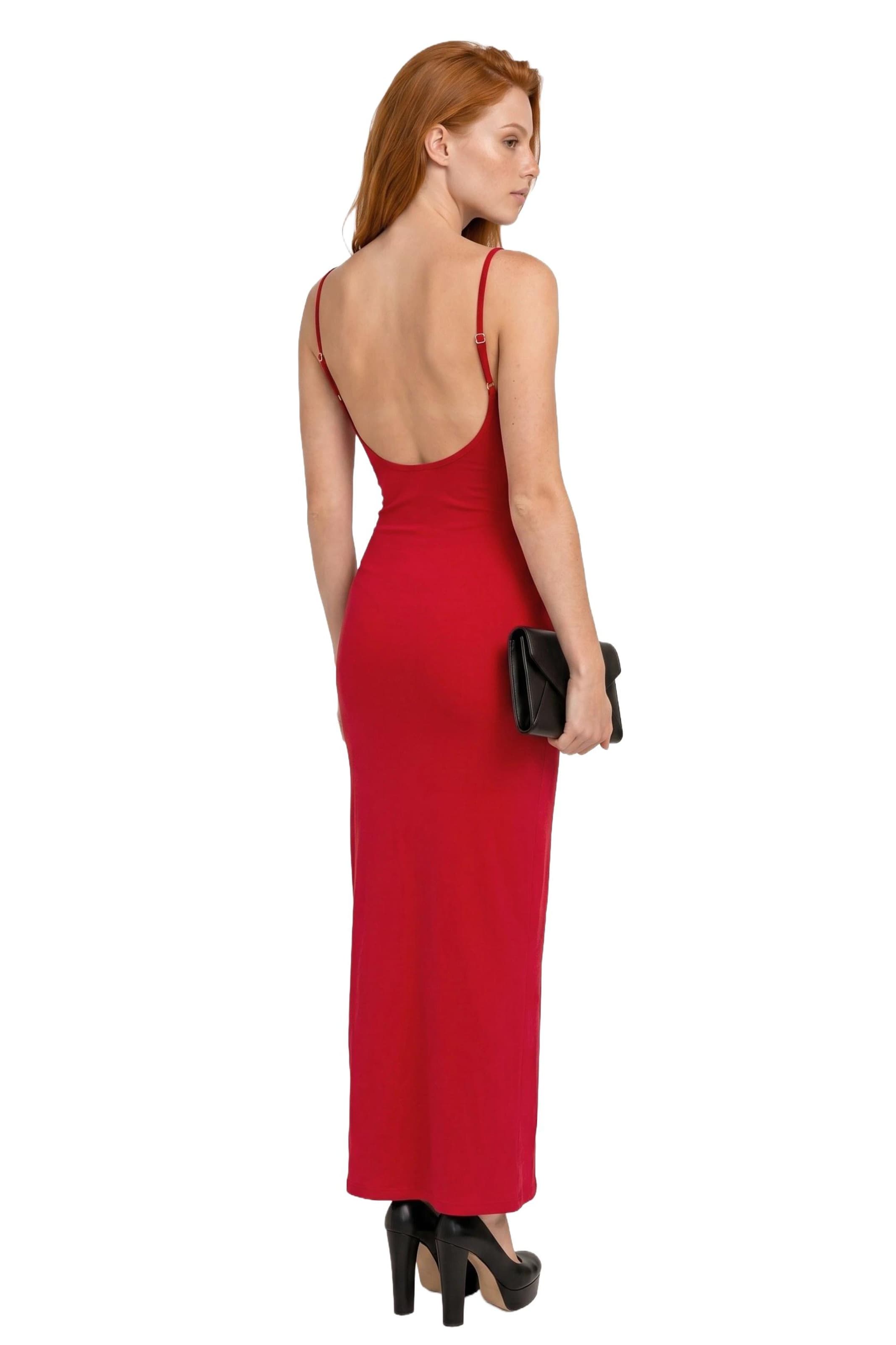 Alexa Dash Jurk in Rood