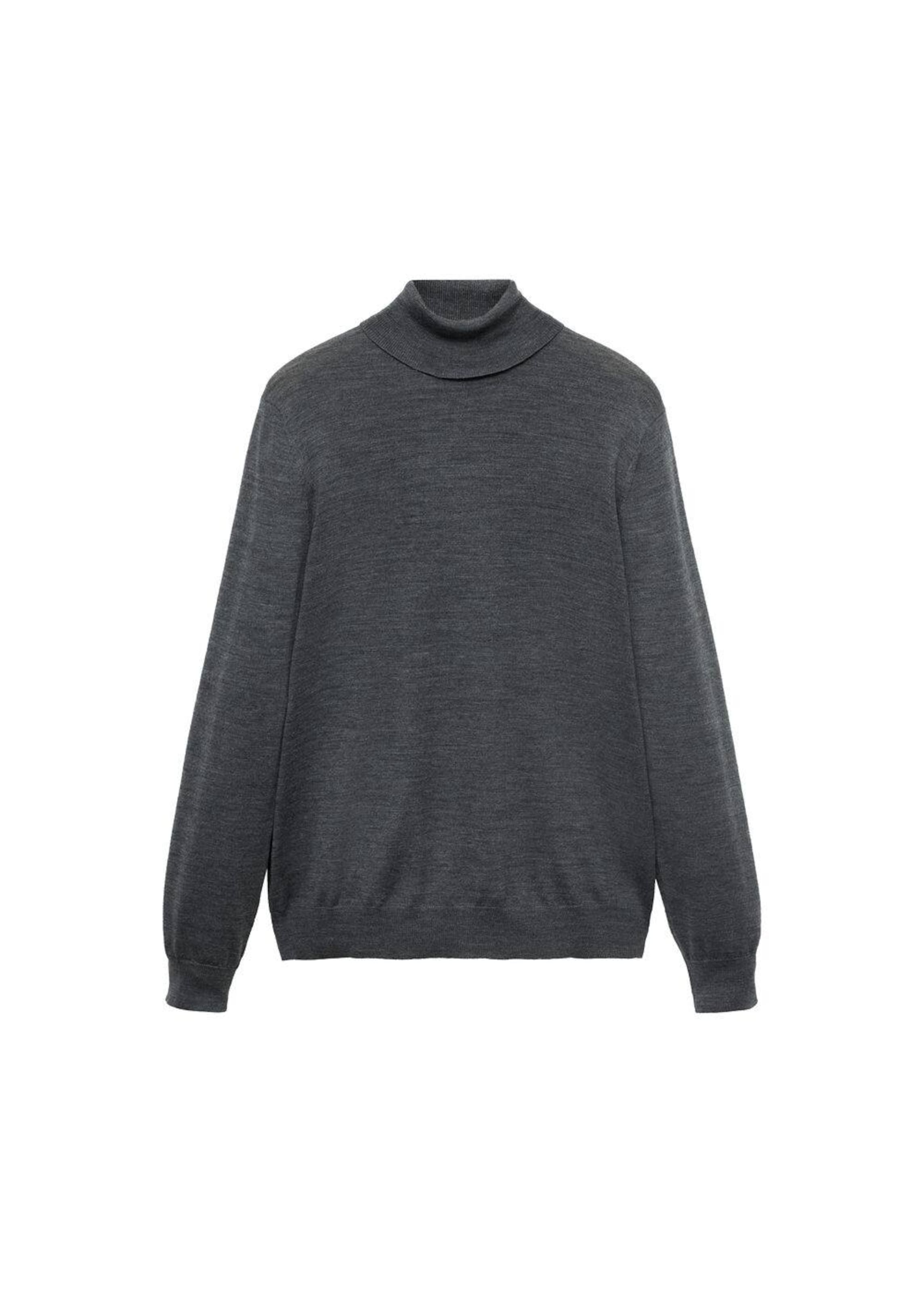 MANGO MAN Pullover 'Willyt' in Grau: Vorderseite