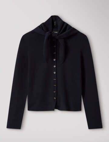 Whistles Knit Cardigan in Blue: front