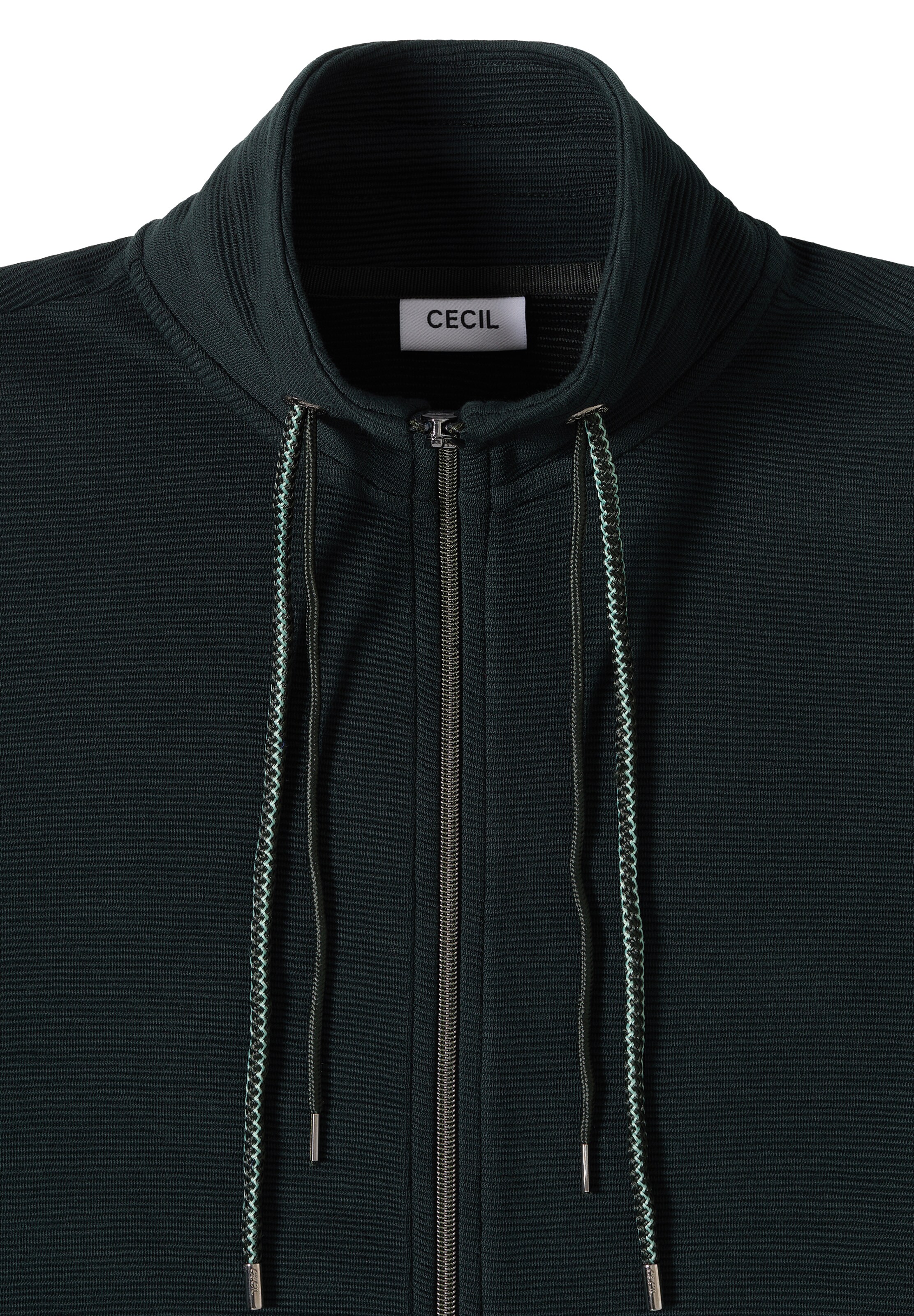 CECIL Knit Cardigan in Green