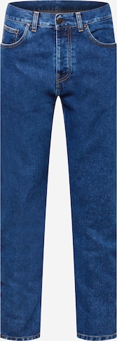 Carhartt WIP Alt kitsenev Teksapüksid 'Newel', värv sinine: eest vaates