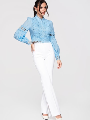 Ombre Bluse‌‌‌ in Blau