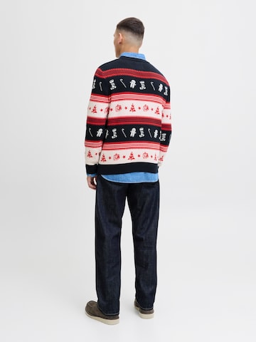 mišri JACK & JONES Megztinis 'JJXMAS NOEL'