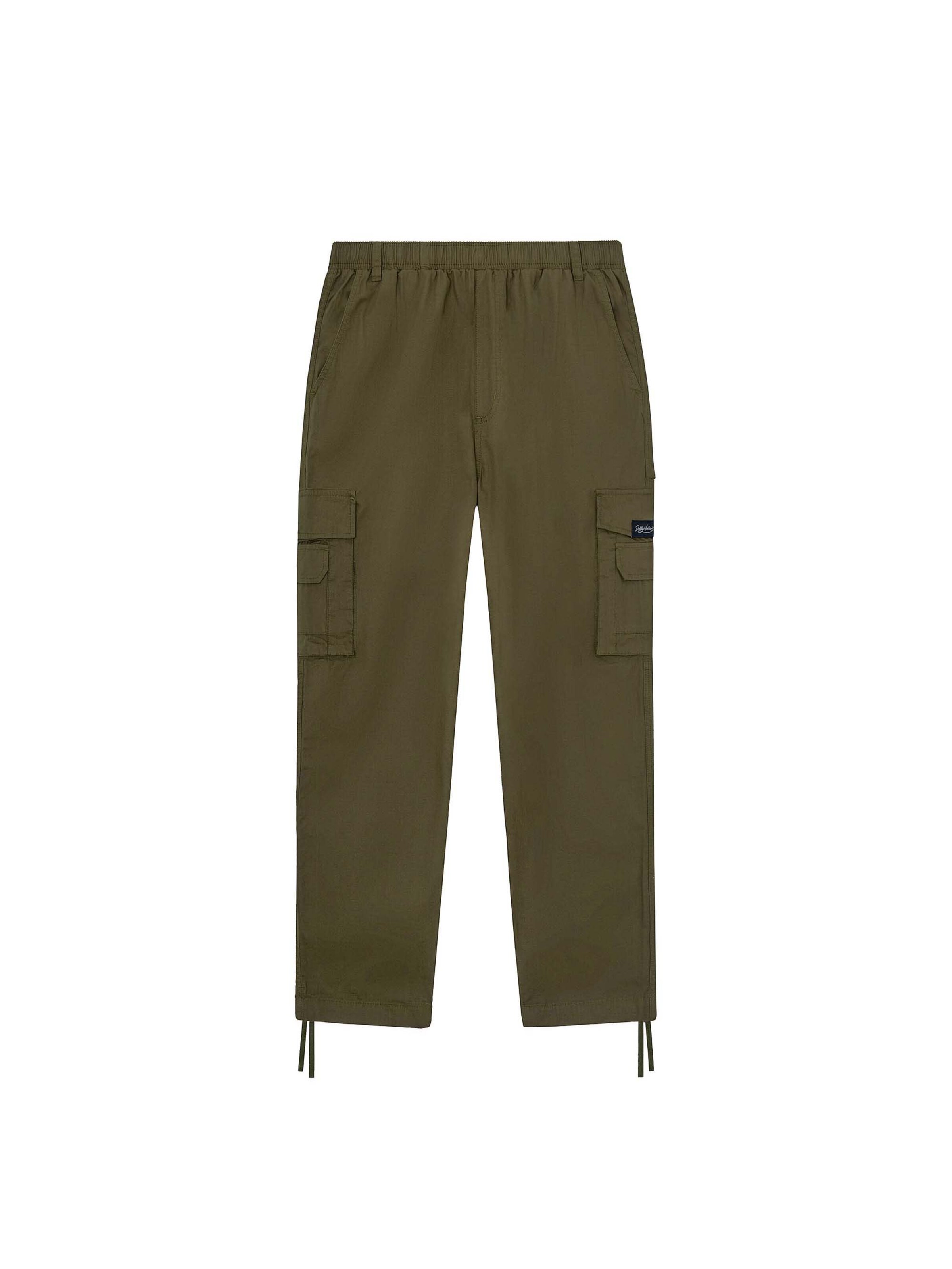 DOLLY NOIRE Regular Trousers in Green: front