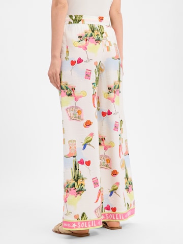 Marc Cain Wide Leg Hose in Weiß