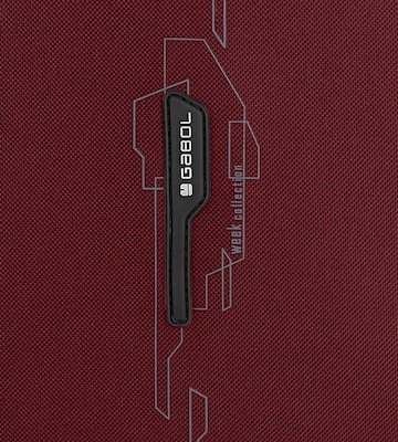 Nécessaire 'Week Eco' di Gabol in rosso