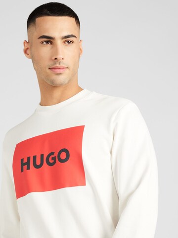 HUGOSweater majica 'Duragol' - bež boja