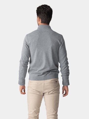 TEESHOPPEN Knit Cardigan in Grey