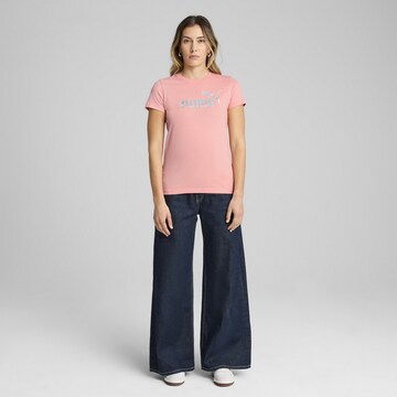 PUMA Shirt 'Ess No. 1' in Pink