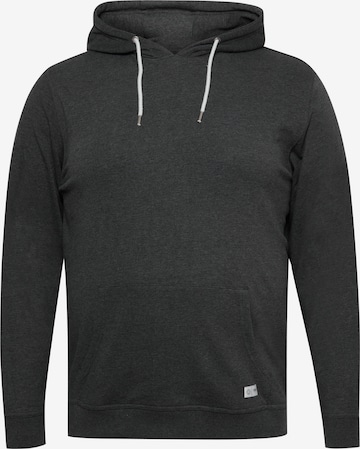 !Solid Sweatshirt Big & Tall in Grau: Vorderseite