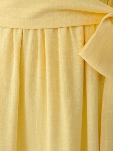 Tussah - Vestido 'KARLIA' em amarelo