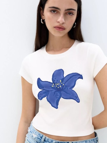 Pull&Bear Shirt in Wit