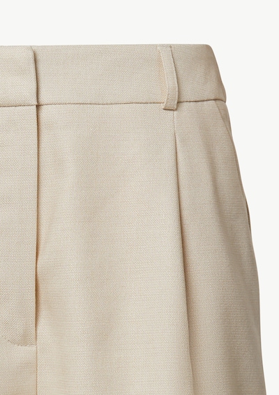 COMMA Pantalon à pince en écru, Vue avec produit