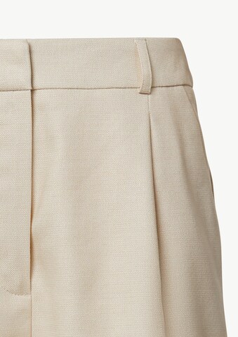 COMMA Loosefit Bandplooibroek in Beige
