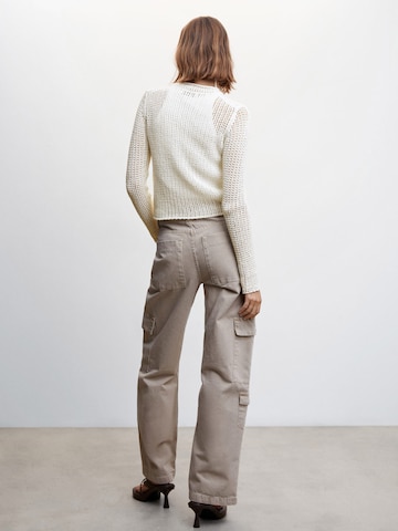 MANGO Pullover in Beige