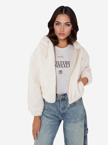 Bigdart Between-season jacket in White: front