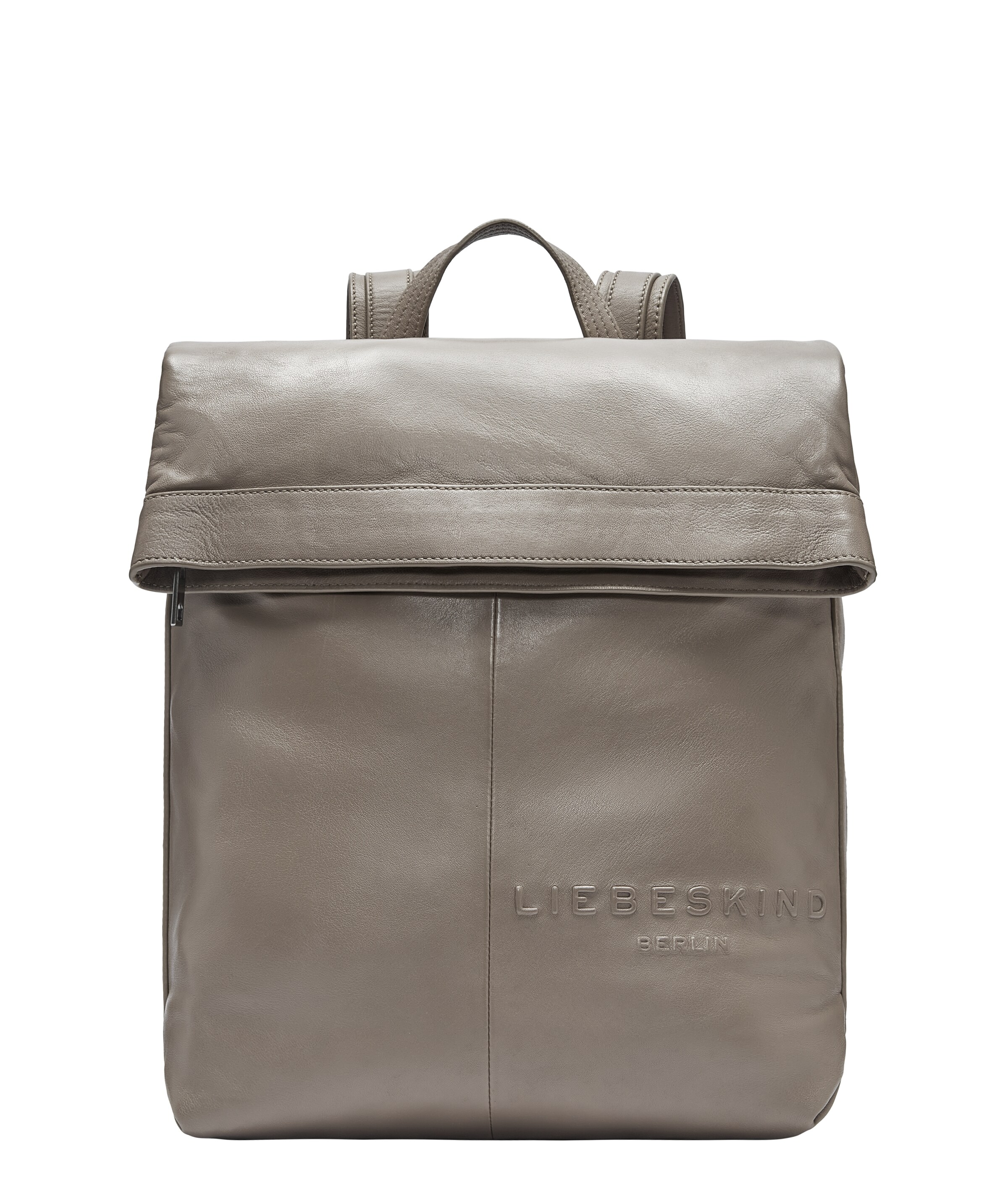 Liebeskind Berlin Rucksack in Grau: Vorderseite