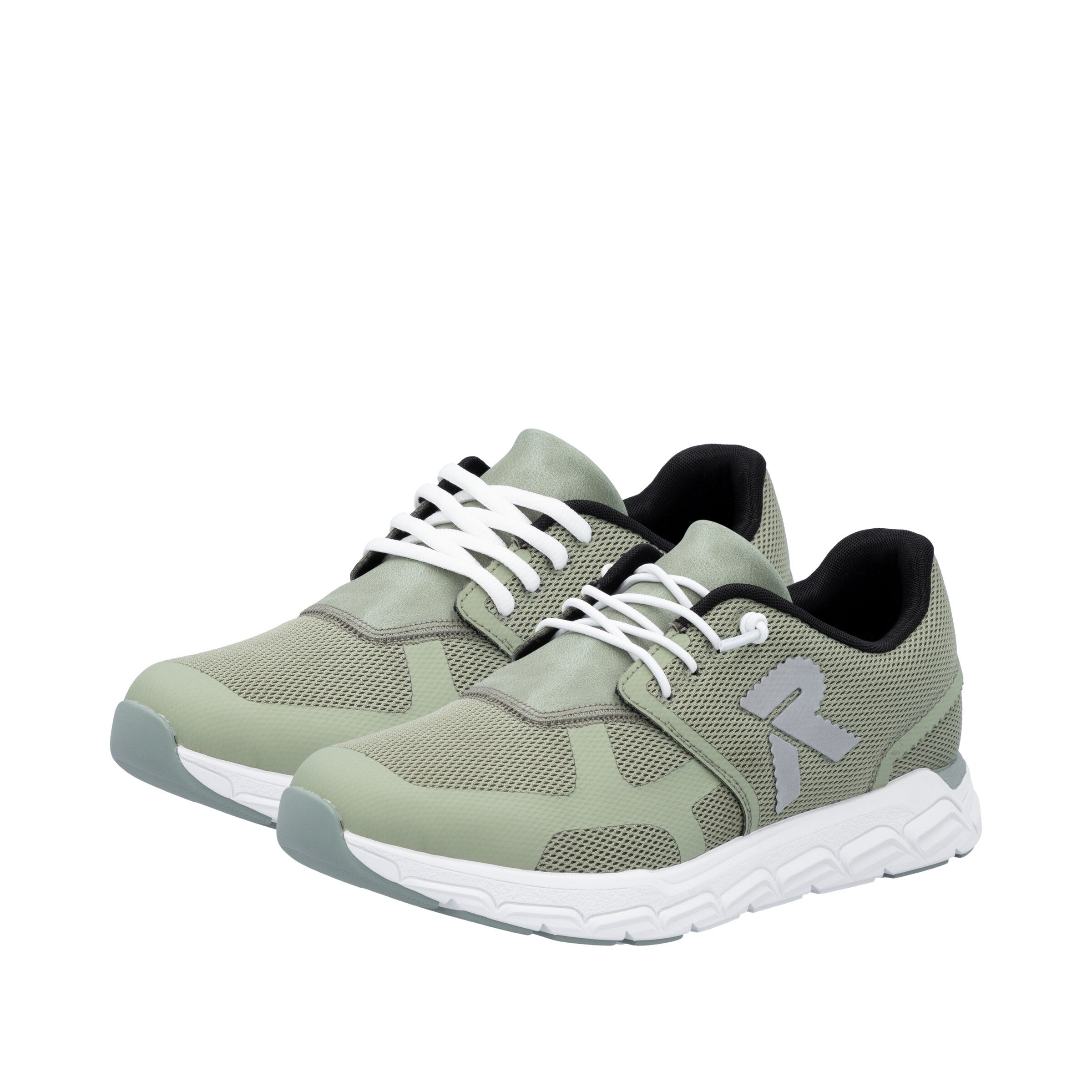 Baskets basses Rieker Sport en vert