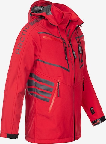 Arctic Seven Functionele jas in Rood