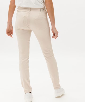BRAX Slimfit Jeans 'Ana' in Beige: terug