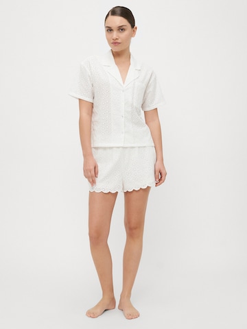 Hunkemöller Tričká na spanie - Biela