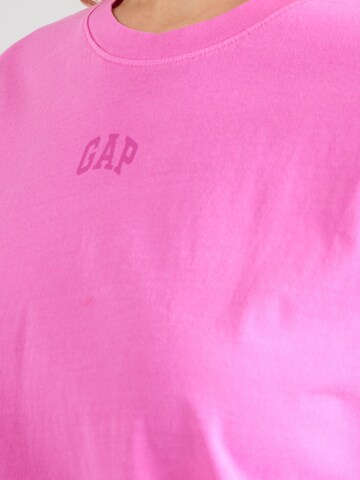GAP Oversize t-shirt i rosa