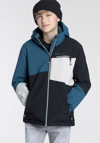 KILLTEC Outdoor jacket in Blue: front