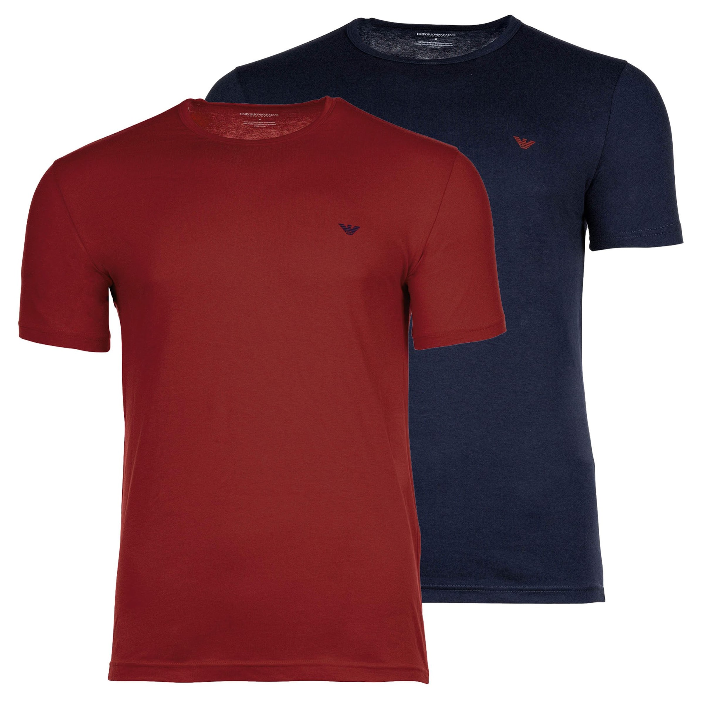 T-Shirt Emporio Armani en mélange de couleurs : devant