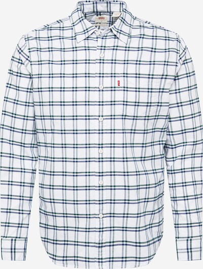 Camicia LEVI'S di colore blu colomba / verde sfumato / bianco, Visualizzazione prodotti