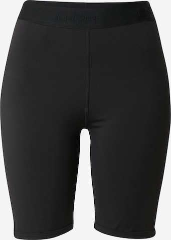 Skinny Pantalon de sport 'Isleen' LeGer by Lena Gercke en noir : devant