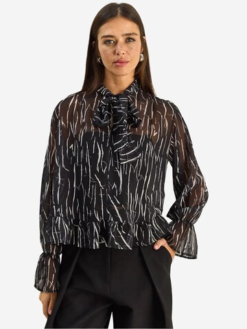 Camicia da donna di Bianco Lucci in nero