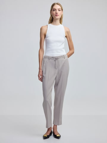 Ipekyol Regular Bandplooibroek in Beige