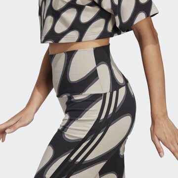ADIDAS SPORTSWEAR Flared Sporthose 'Adidas x Marimekko Future Icons' in Braun