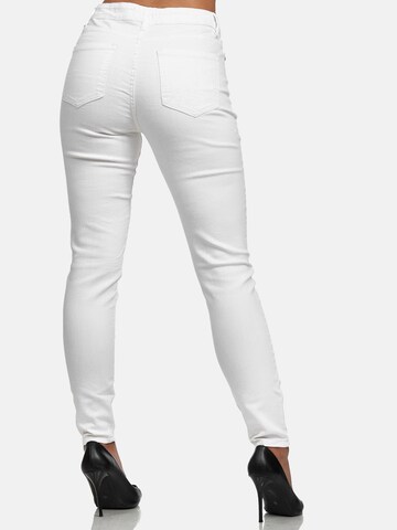 Tazzio Skinny Jeans 'F107' in Weiß