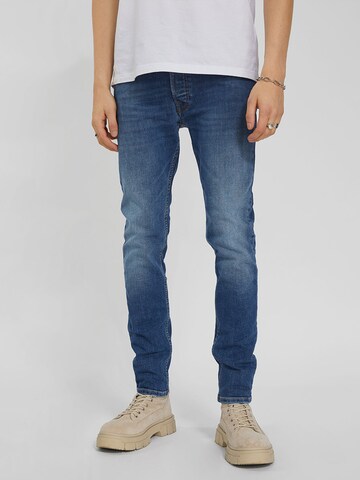 Young Poets Slim fit Jeans 'Morten' in Blue: front