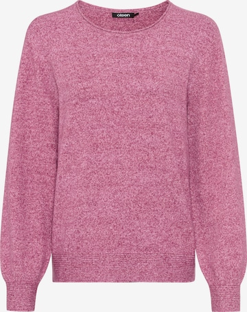 Olsen Pullover in Pink: Vorderseite