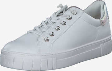 Baskets basses MARCO TOZZI en blanc : devant