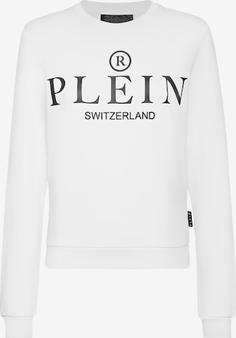 Philipp Plein - Sweatshirt 'Iconic' em branco: frente