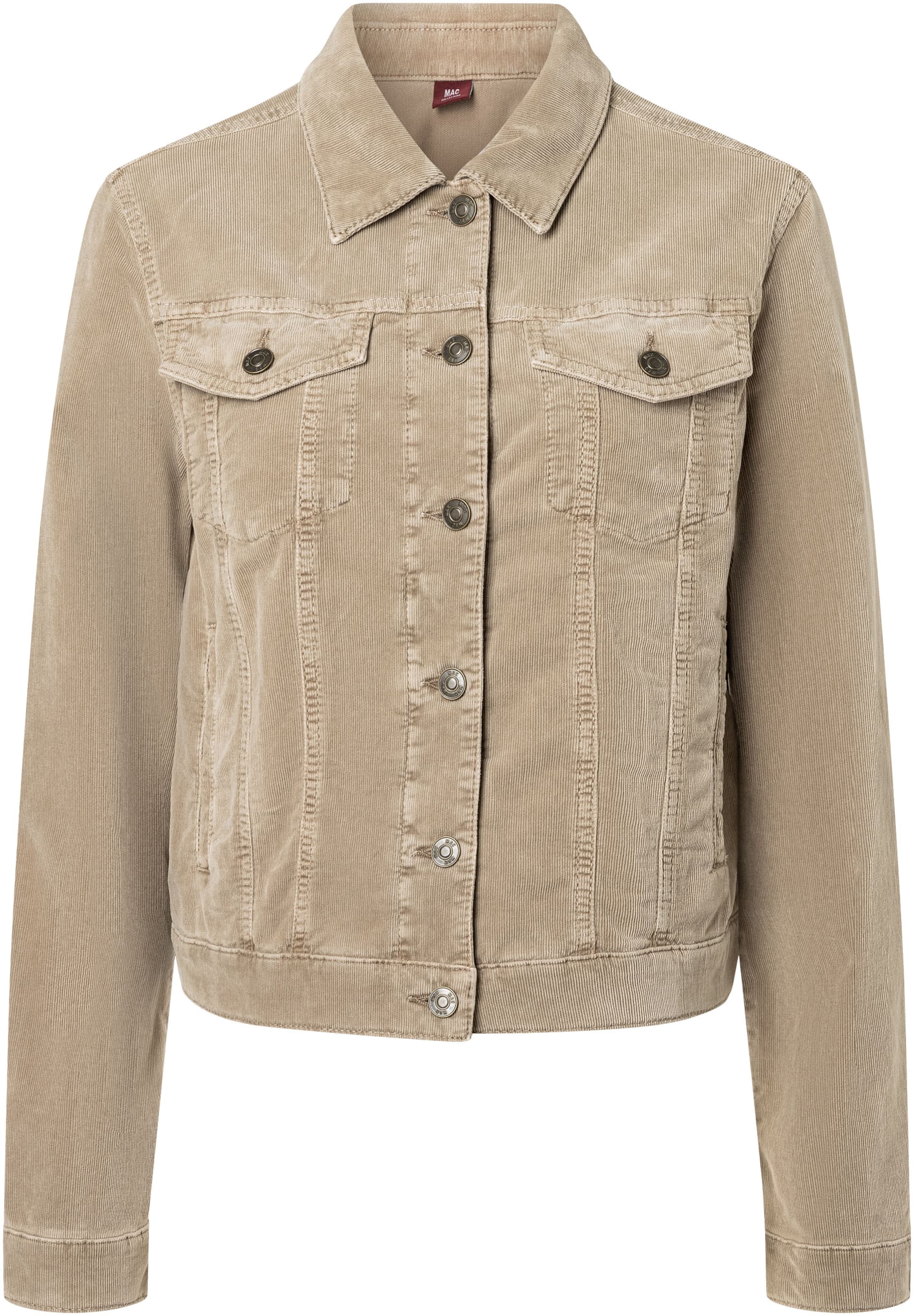 MAC Jacke in Braun: Vorderseite