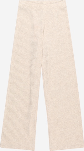 KIDS ONLY Wide leg Pants 'NELLA' in Beige: front