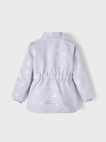 NAME IT Prehodna jakna | vijolična barva