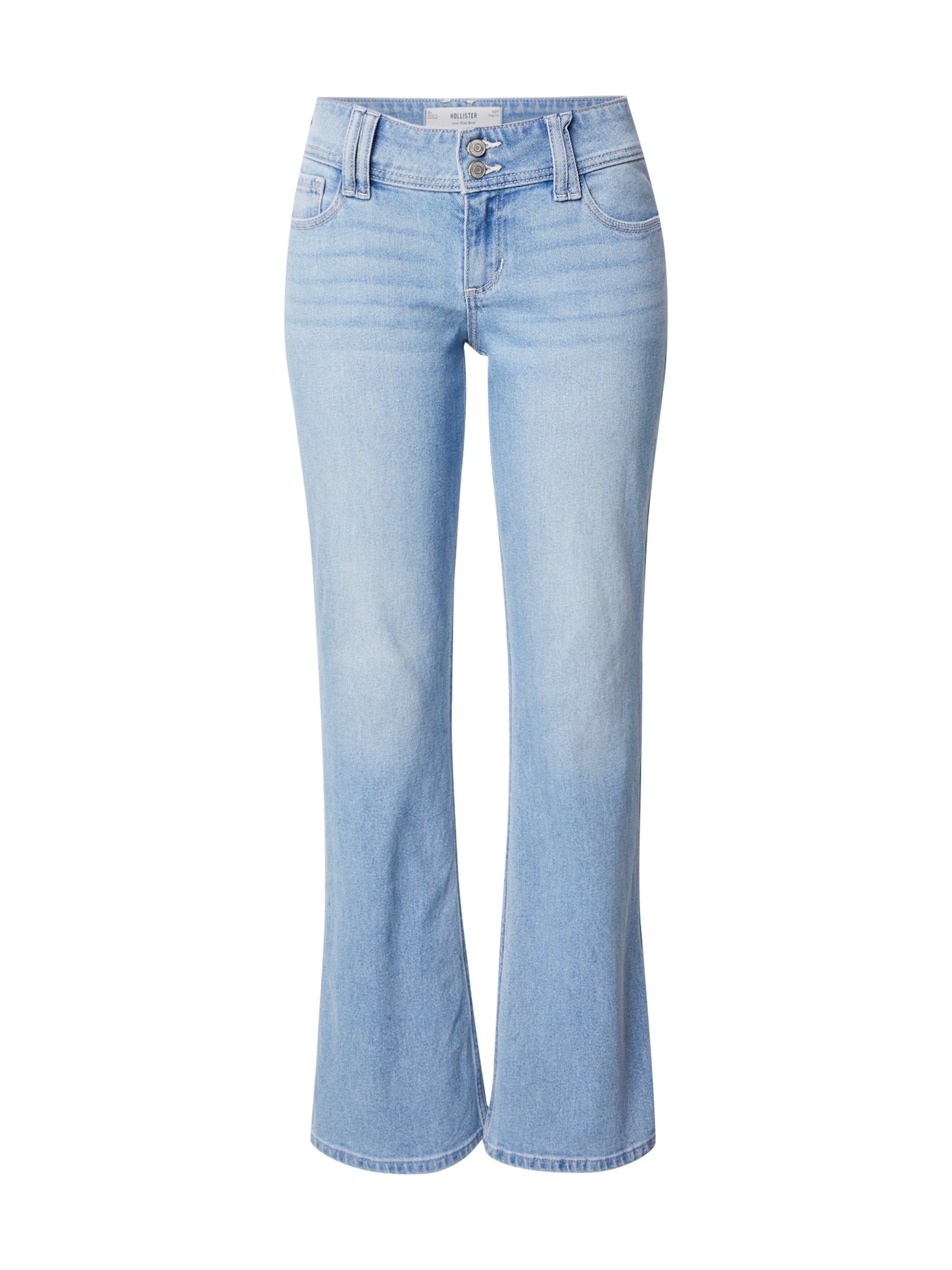 HOLLISTER Bootcut Džínsy - Modrá: predná strana