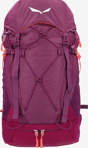 SALEWA Sports Backpack in Purple: front